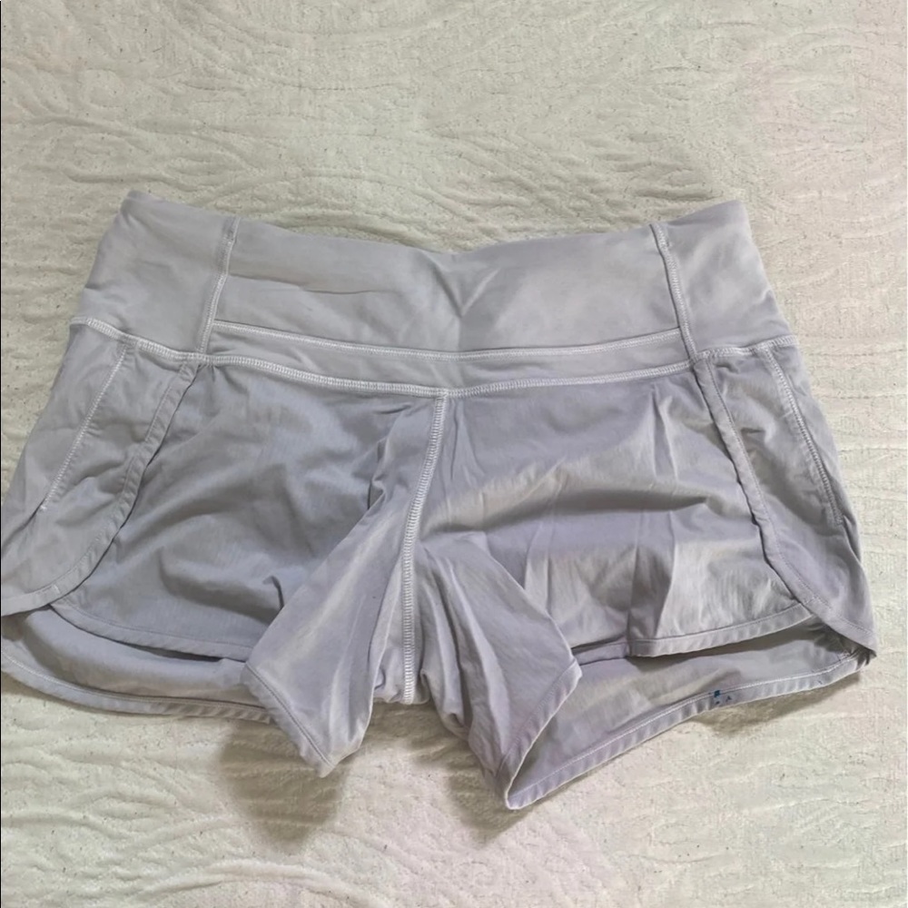 Lululemon shorts size 4 white